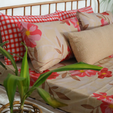 Checkered Red Florence - Bedset